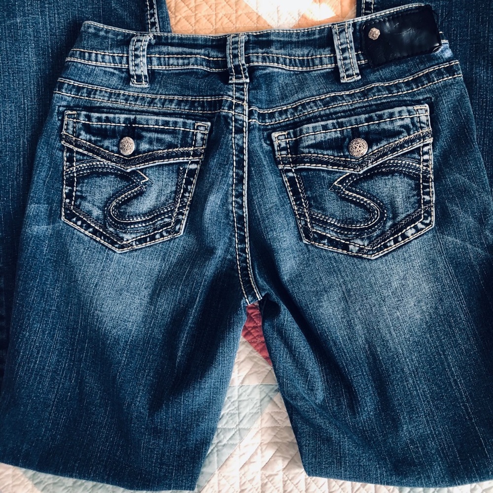 SILVER JEANS Suki Mid slim boot jeans